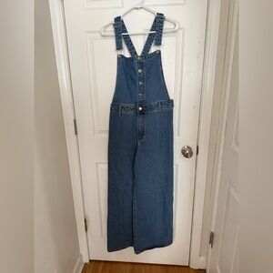 Wide Leg Overalls
